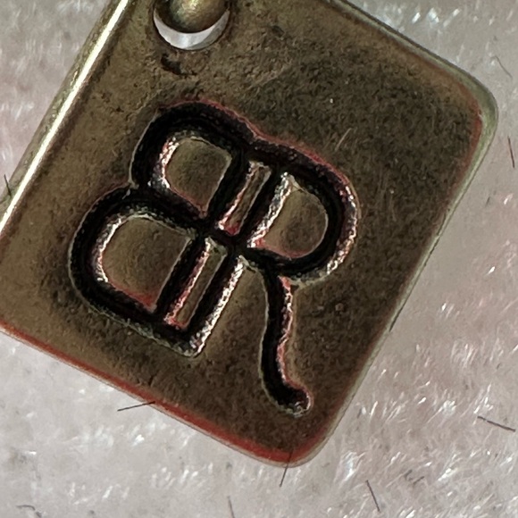 Banana Republic Necklace with Baguette Rhinestones. Intricate Design Features. - Picture 8 of 9